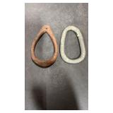 1 Herters Teardrop & 1 Unknown Maker Link.  All