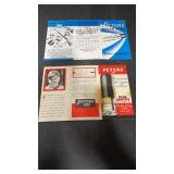 Vintage Peters Advertisements. 1 is a 1951 Peters