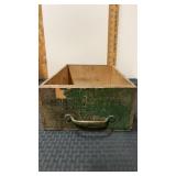 Drawer  made out of wooden ammo box / crate