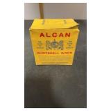 Vintage box of Alcan Company Shotshell Wads.