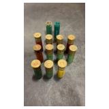 11 Loose & 2 Empty 20ga. Rounds.  Misc.