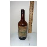 Vintage  bottle of wolf creek straight rye
