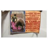 Vintage Advertisement Poster.  Some wear