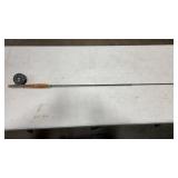 Vintage Steel Fly Rod & Reel (Bristol No65)
