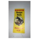 Intsge Remington shotgun. Shells advertisement