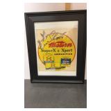 Vintage Framed 1950s Western Super X Ammunition