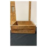 Remington metallic cartridges  22 short wooden