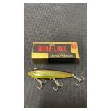 Vintage L & S mirrolure lure in original Al box