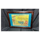 Framed and matted Remington UMC advertisement for