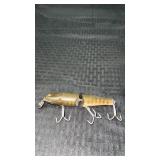 Vintage C . C . B . Co jointed pike fishing lure