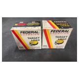 2 Vintage Federal Champion Target Load box.