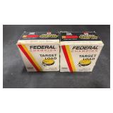2 Vintage Federal Champion Target Load box.