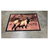 Elk area rug Approx. 56ï¿½x42ï¿½