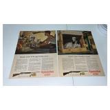 2 pages of magazine ads for Remington DuPont