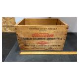 Vintage Western World Champion Ammo Wooden Ammo