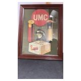 Framed Vintage Advertisement featuring the UMC