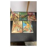 5 Vintage Outdoor Life Magazines. Mix of 1930s,