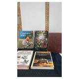 5 miscellaneous books. The campers bible , game