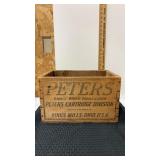 Peterï¿½s cartridge company 12 GA ammo box / crate