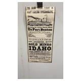 Vintage Advertisement for Steamboats rides