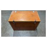 Vintage Wood Insulated Cooler with handle and