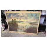 Vintage ï¿½Itï¿½s Browning Timeï¿½ Advertisement Board.