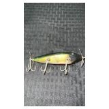 Vintage creek chub.  Injured Minnow fishing lure