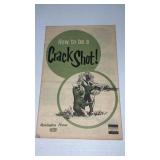 Remington  peters how to be a crack  shot booklet