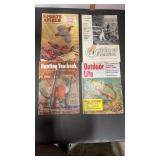 4 Vintage Outdoor Magazines.  Various years.