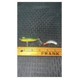 Heddon Torpedo  hard bait and  lazy day lure