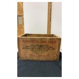 Remington game loads 12 GA wooden ammo box /