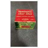 Vintage Full box of 12ga. Remington Shur Shot .