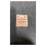 51 rounds.  Vintage box Winchester 22 Blank