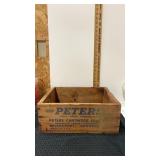 Peters cartridge. 22 long. Ammo box / crate