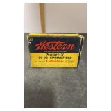 -Empty- Western Suoer X 30-06 Springfield .  Box