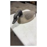 Vintage Paper mache goose decoy