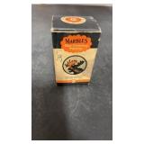 Marbleï¿½s Gun Cleaning Patches.  Partial box.  Box