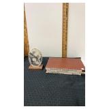 Home decorations of a  outdoor scene with a