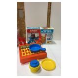 Playskool cook and serve play grill.  Not