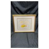Pablo Picasso Corrida Signed (?) Reprint (?)