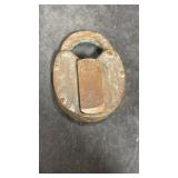 Illinois Central Railroad Padlock with no Key