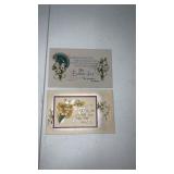 2 Easter post cards