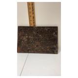 Cast iron  great northern railway sign