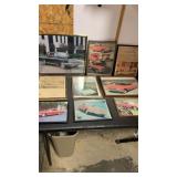 9 Chevy Impala Framed Pictures approx 16.5ï¿½x20.5ï¿½