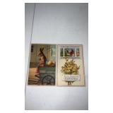 2 Easter post cards