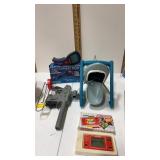 Assortment of kids toys