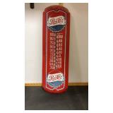 Pepsi-Cola Metal Thermometer approx. 27.5ï¿½ tall