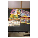 Kids Coloring Books, Fake Tattoos, Joke Cameras