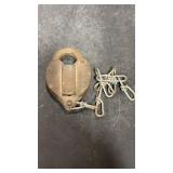 Chicago Rock Island & Pacific Railroad Padlock
