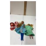 Strawberry short cake dolls and Barbieï¿½s 1960ï¿½s